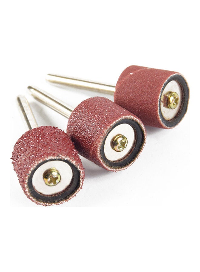 NIBEMINENT 132-Piece 80 Grit Sanding Sleeves for Electric Grinder Multicolour 15.00 X 5.00 10.00cm - Image 2