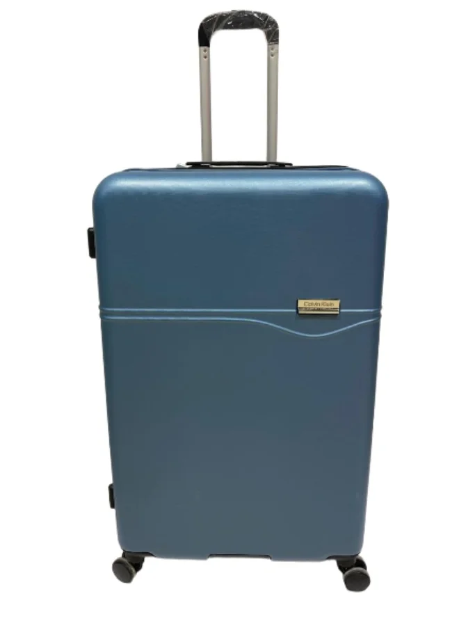 CALVIN KLEIN Calvin Klein Grace 3-Piece Hardsided Luggage Set on Wheels for Unisex | Ultra Lightweight ABS with Spinner Wheels 4 Color Indian Teal