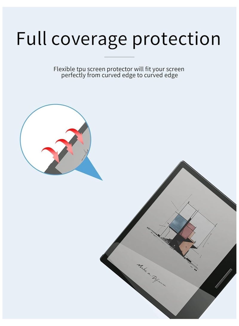 2 pack Screen Protector Compatible with Onyx Boox Go Color 7 Inch (2024) Easy Installation 9H Frosted Explosion-Proof Film For Boox Go Color 7 - Image 4