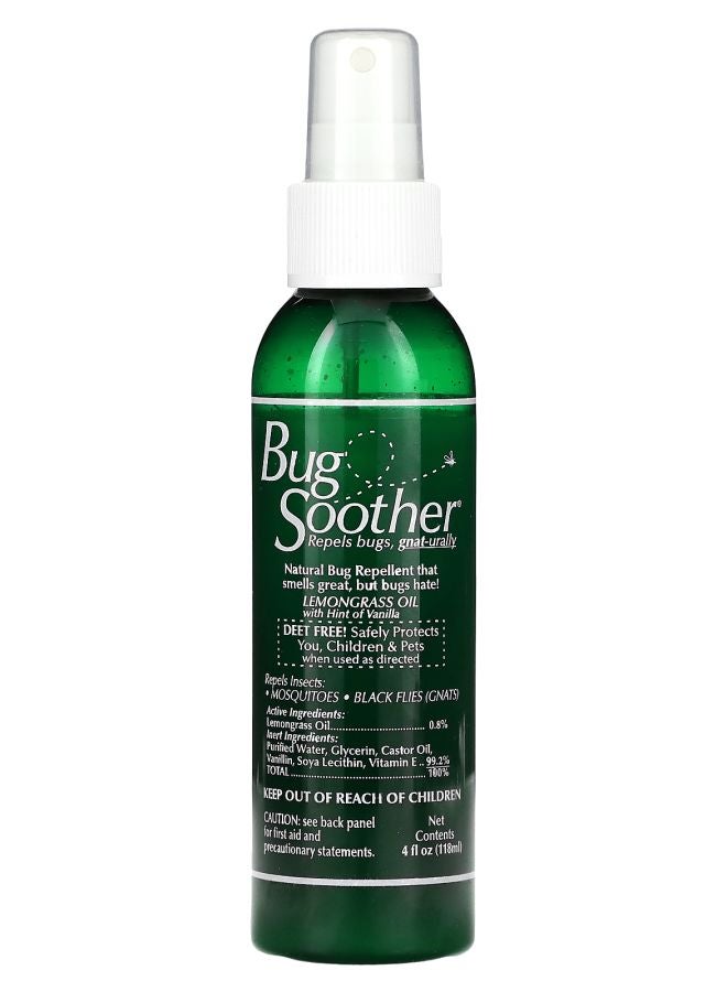 Bug Soother Insect Repellent Lemongrass Oil 4 fl oz (118 ml)