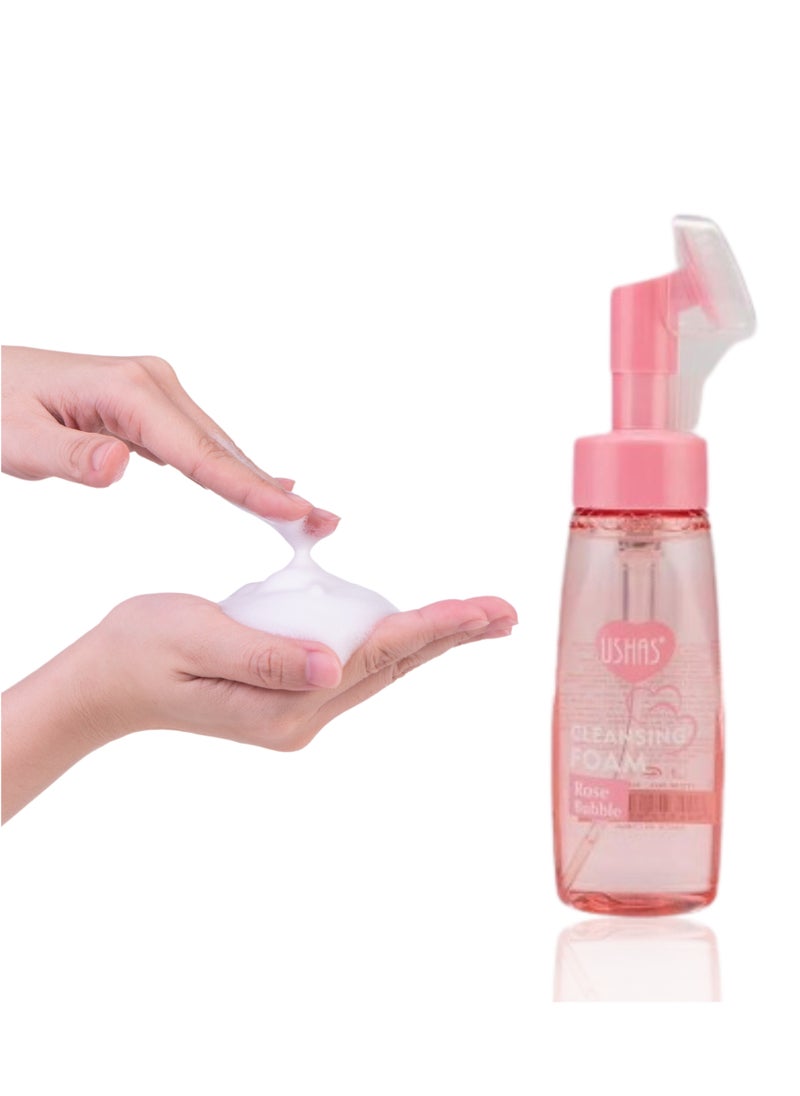 Facial cleansing foam rose bubble - pzsku/Z7E45BFE826149341F36FZ/45/_/1707566381/38a932ad-5cdf-43b3-ac38-508459765307