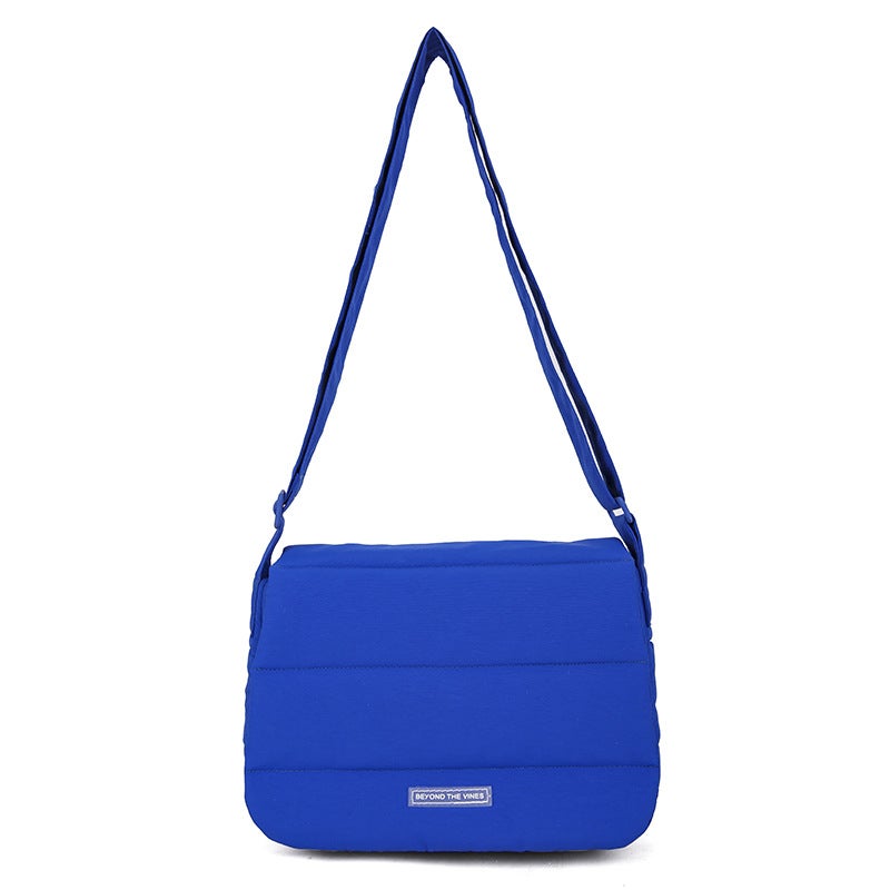 Summer Dragon Fruit Nylon Sling Bag 2024 Fashion Shoulder Purse Klein Blue