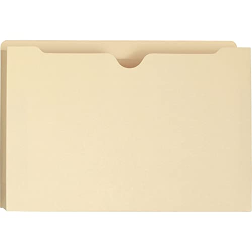 Smead File Jacket, Reinforced Straight-Cut Tab, 1-1/2" Expansion, Legal Size, Manila, 50 per Box (76540) (Pack of 1) - Image 3
