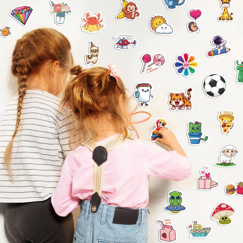 ALODNY 200 PCS Water Bottle Stickers for Kids Cute Sticker,Waterproof Vinyl Stickers for Water Bottles laptops,Kawaii Stickers for Kids Classroom Prize Boys Girls Teens - Image 2