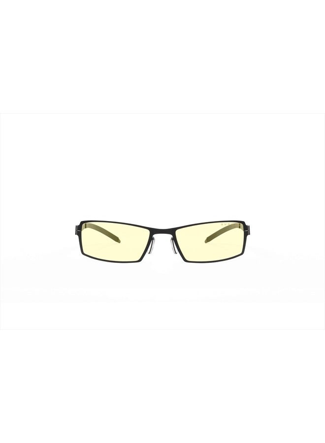 GUNNAR - Premium Gaming and Computer Glasses - Blocks 65% Blue Light - SheaDog, Onyx, Amber Tint - Image 1