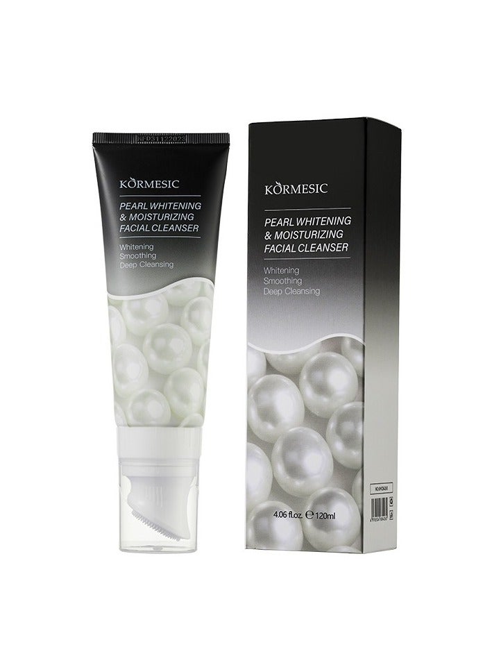 Kormesic منظف الوجه اللؤلؤ-مشرق وإصلاح البشرة 120 مل - Image 1