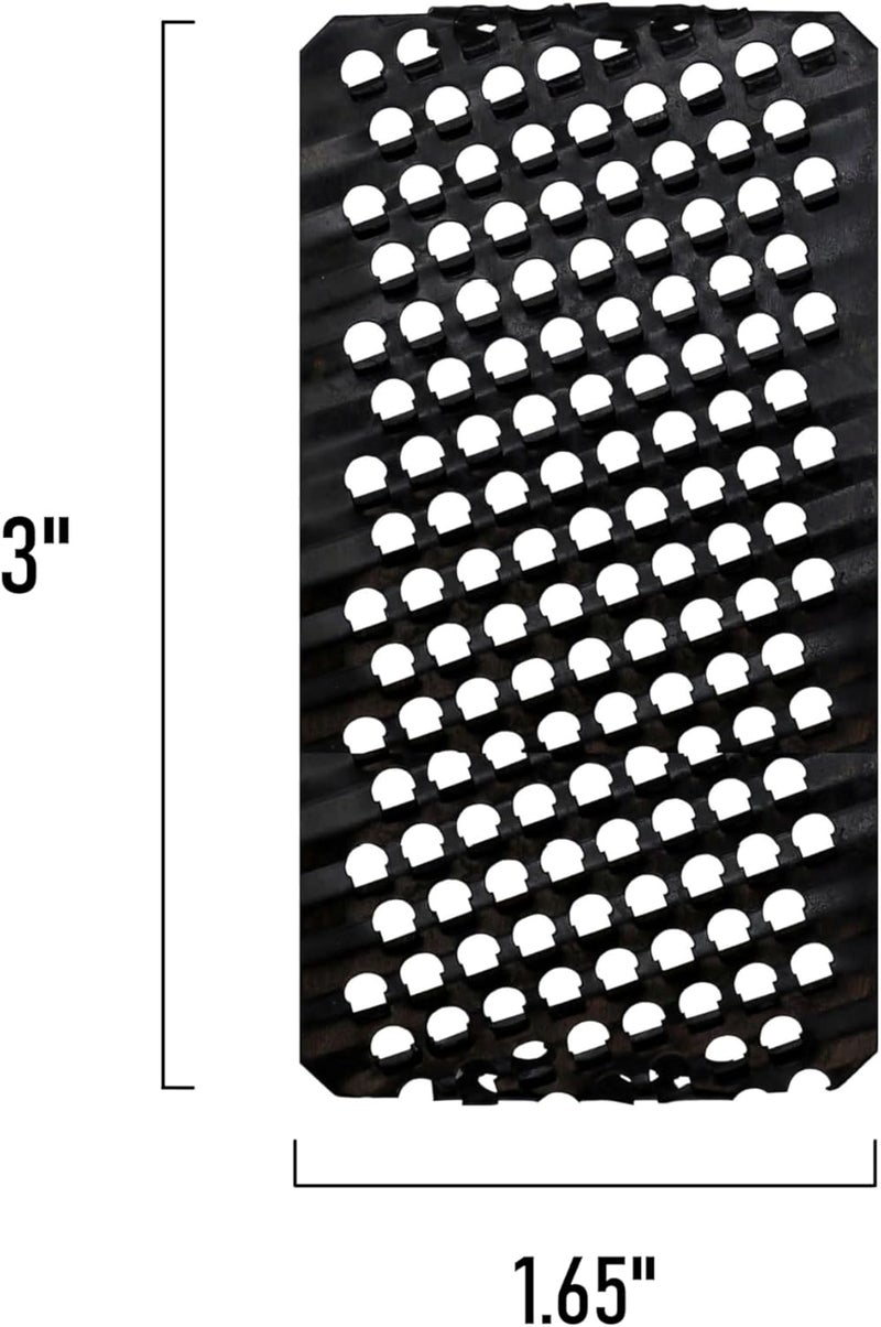 Creative Hobbies Pack of 4 Replacement Blades for SMTL Handy Tool - 1.65" x 3" Rasp-Cut Blades - Image 2