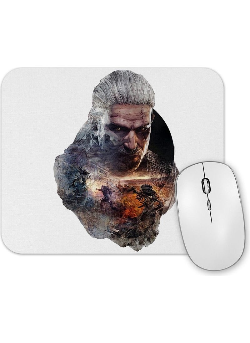 Print Shop The Witcher Geralt Of Rivia Mouse Pad