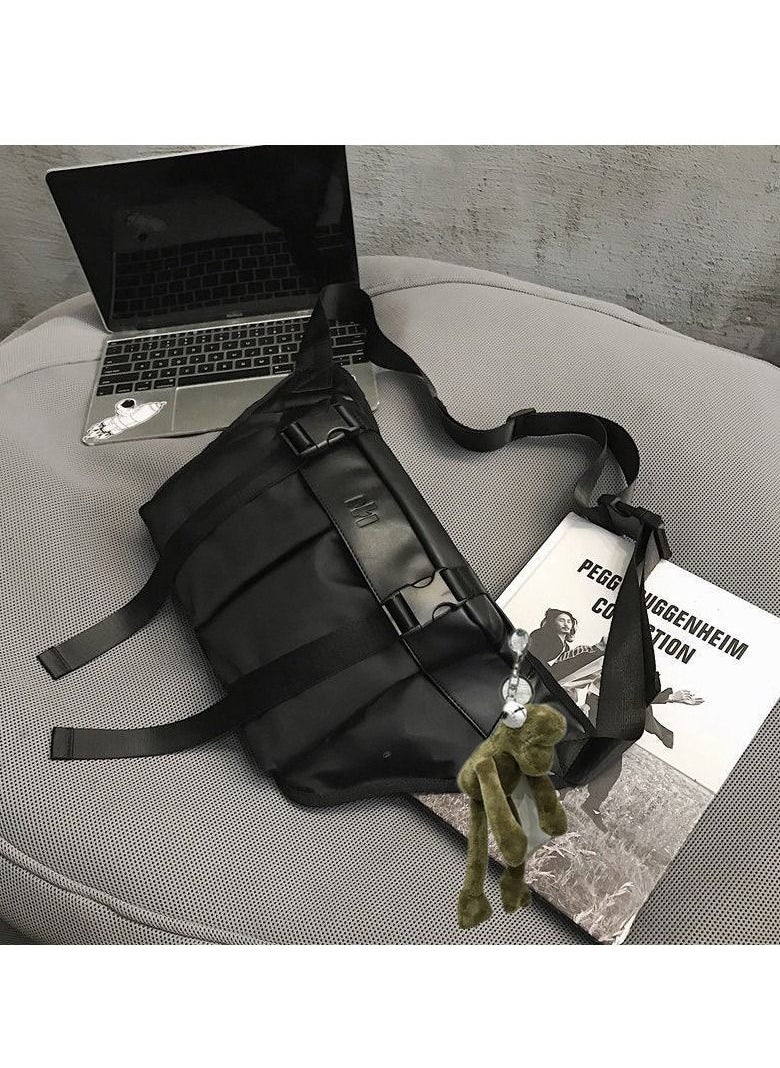 Generic - Large-capacity waist bag trendy street all-match sports shoulder bag - Image 1
