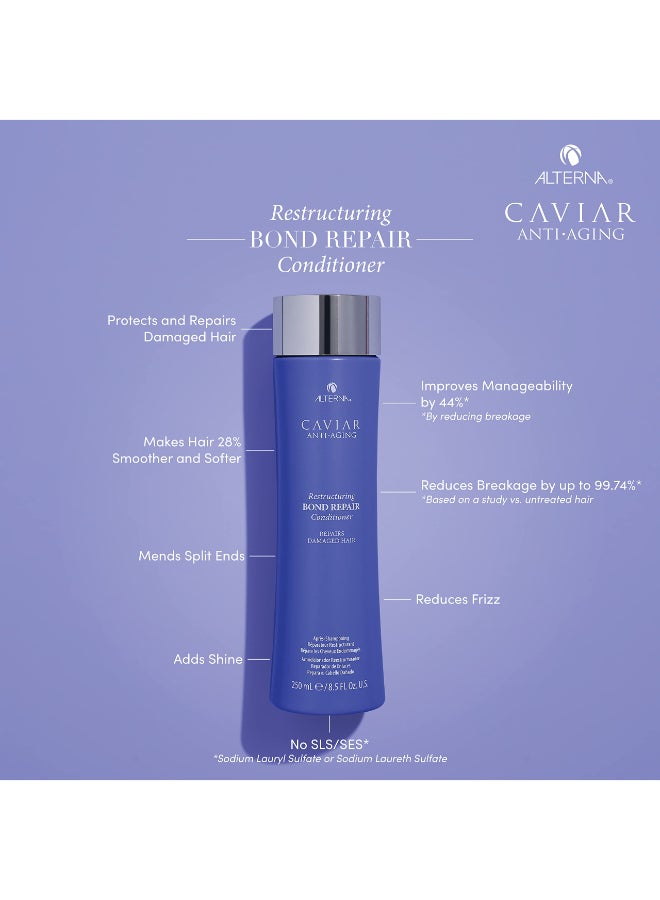 Alterna Caviar AntiAging Restructuring Bond Repair Conditioner Mini 135 Fl Oz Pack of 1 - Image 4