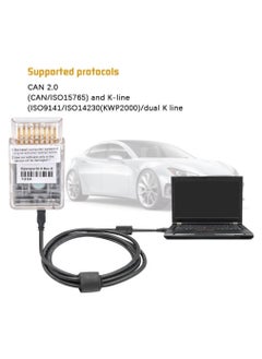 Generic Openport 2.0+ECUFLASH Cable For Toyota, Jaguar And LandRover Diagnose  - Image 3