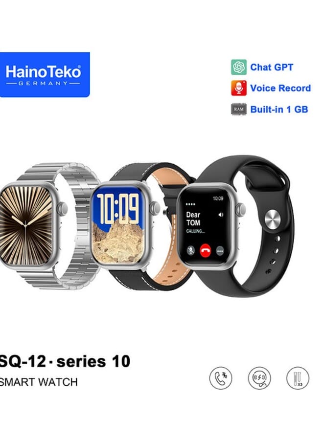 Haino Teko SQ 12 Series 10 Smart Watch Black - Image 2