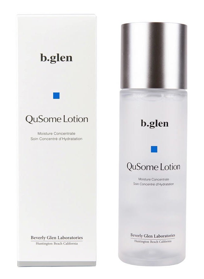 b.glen ビーグレン b.glen QuSome Lotion (120mL/4.06fl.oz.) b.glen QuSome Essential Toner's Deep Hydration Delivers up to 17 Hours of Moisture to Quench Your Skin's Thirst - Image 1