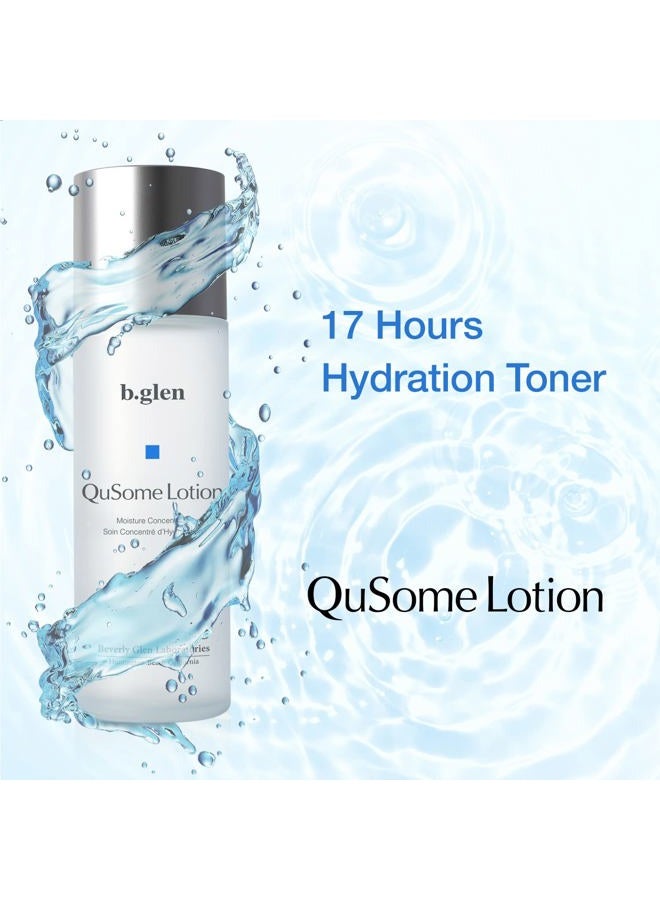 b.glen ビーグレン b.glen QuSome Lotion (120mL/4.06fl.oz.) b.glen QuSome Essential Toner's Deep Hydration Delivers up to 17 Hours of Moisture to Quench Your Skin's Thirst - Image 2