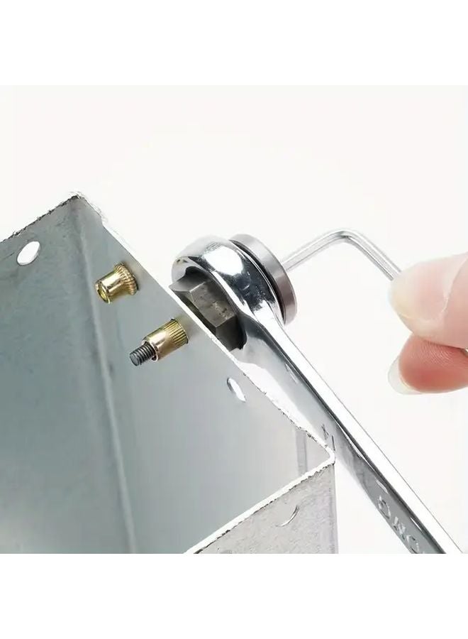 77 Pcs Manual Rivet Nut Tool Set with 7 Sizes M3 M4 M5 M6 M8 M10 M12 for Automotive Industrial Equipment - Image 5