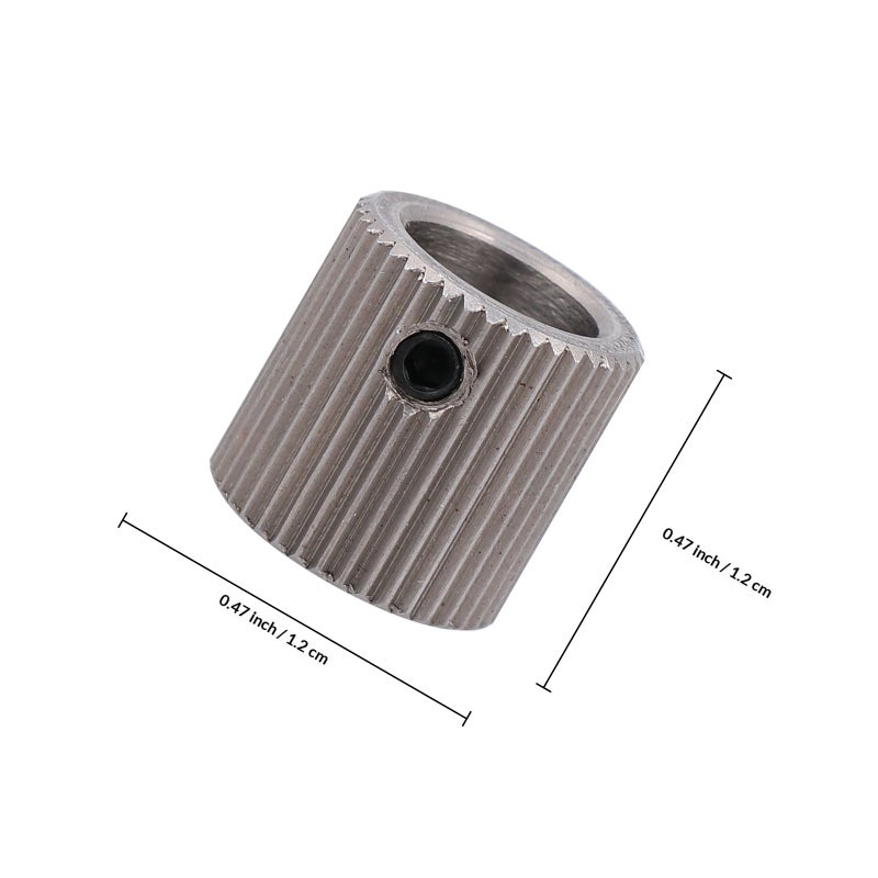 4pcs 40 Teeth Drive Gear Stainless Steel Extruder Wheel Inner Hole 8mm - Image 2