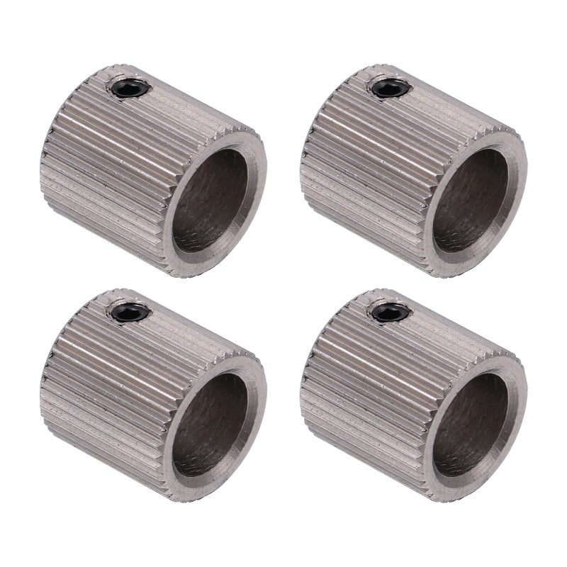4pcs 40 Teeth Drive Gear Stainless Steel Extruder Wheel Inner Hole 8mm - Image 1