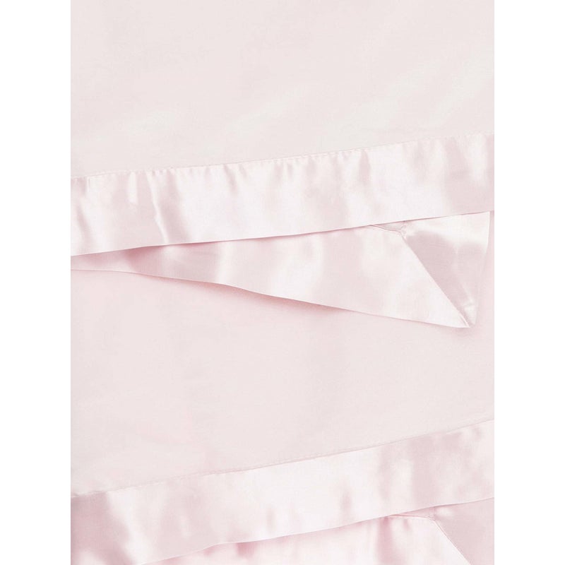 Little Giraffe Baby Blanket - Velvet Soft Blanket with Satin Trim - Baby Stroller Blanket - Newborn Baby Essentials & Baby Gifts - 29x35" - Pink - Image 3