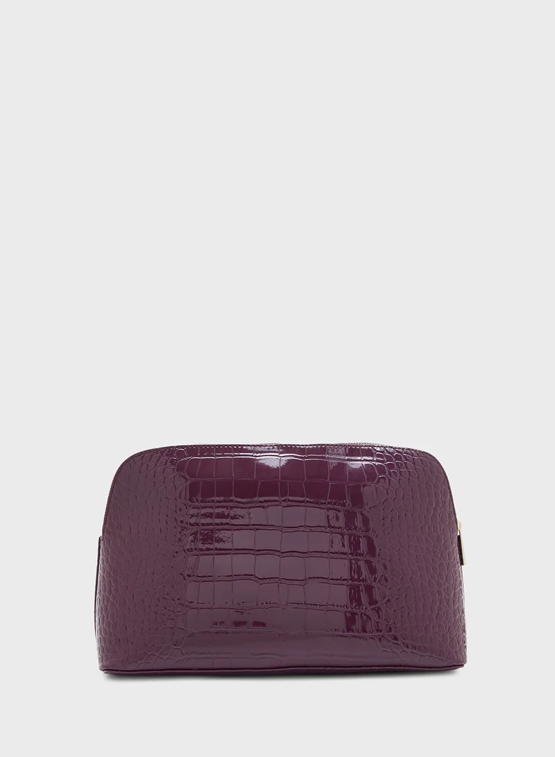 Ted Baker Crocala Imitation  Zip Over Wallet