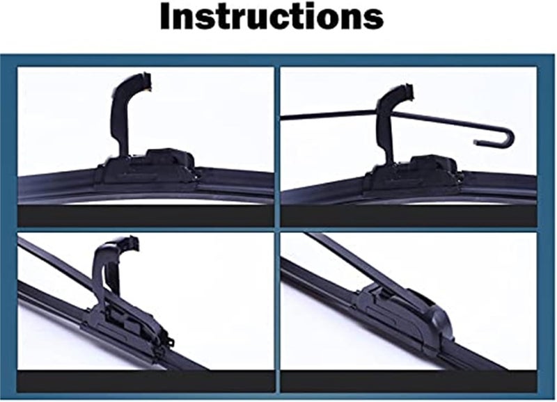 DEMULAX Front Wiper Blades for Chevrolet Captiva MK1 - Image 4