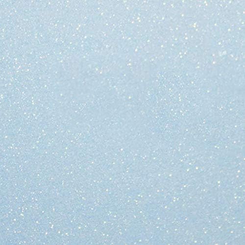 SISER ورقة سيسر جليتر HTV 20 × 12 حديد على فينيل نقل الحرارة نيون أزرق