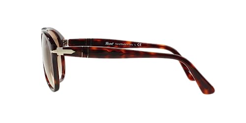 Persol PO0649 Aviator Sunglasses, Havana/Brown Gradient, 54 mm - Image 4
