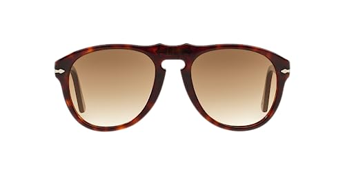 Persol PO0649 Aviator Sunglasses, Havana/Brown Gradient, 54 mm - Image 1