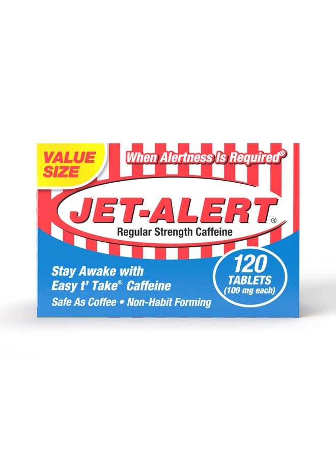 Jet-Alert حبوب كافيين جيت-ألارتي 100 ملغ لكل حبة 120 حبة - Image 2