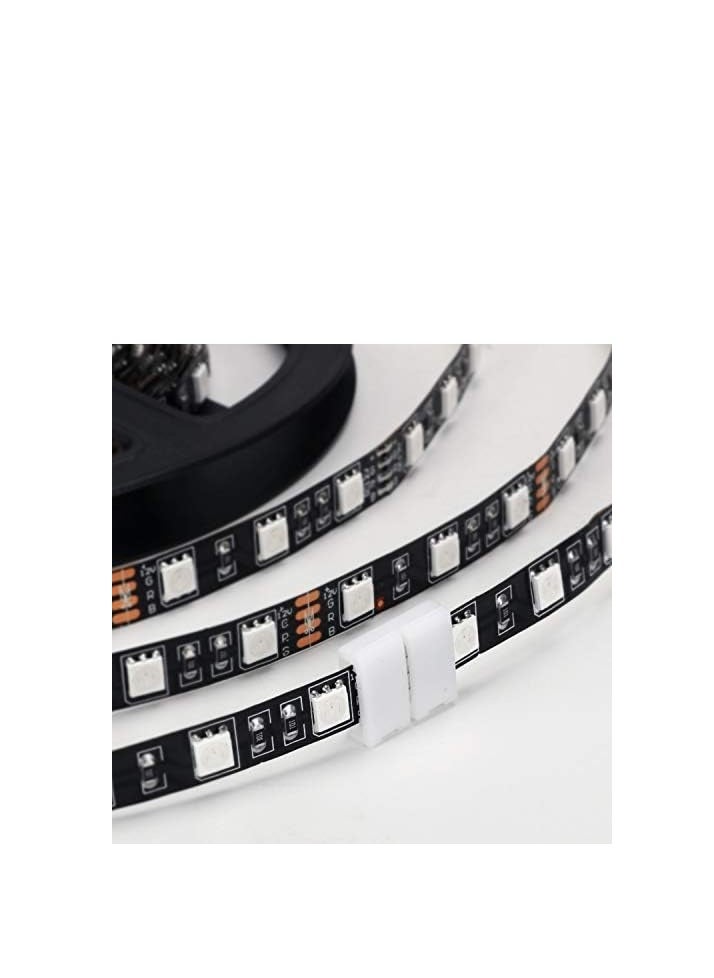 Generic 10pcs 4 Pin RGB LED Strip Connector Extension Wire Solderless Gapless 100cm Wire for 5050 SMD Strip Multicolor 4Winhsen  - Image 3