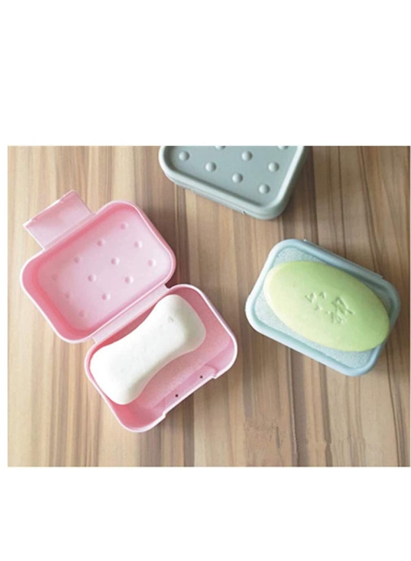 SYOSI Soap Dishes with Lid 4 Pack, Portable Container Box Travel Holder, Easy Cleaning Case for Bathroom, Shower, and kitchen Perfect for Gift, Outdoor, Camping, Hiking - Image 4