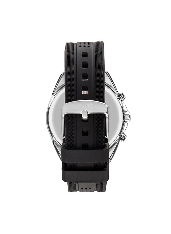 Lee Cooper Silicone Chronograph Wrist Watch LC07527.351  - Image 3