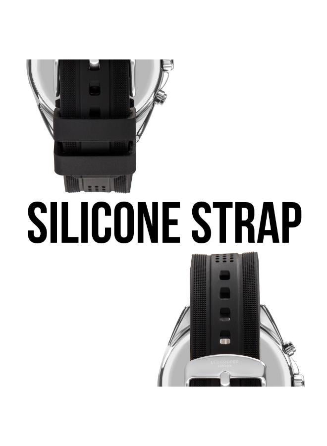 لي كوبر ساعة رجالية متعددة الوظائف من السيليكون ٤٤ مم - Image 4