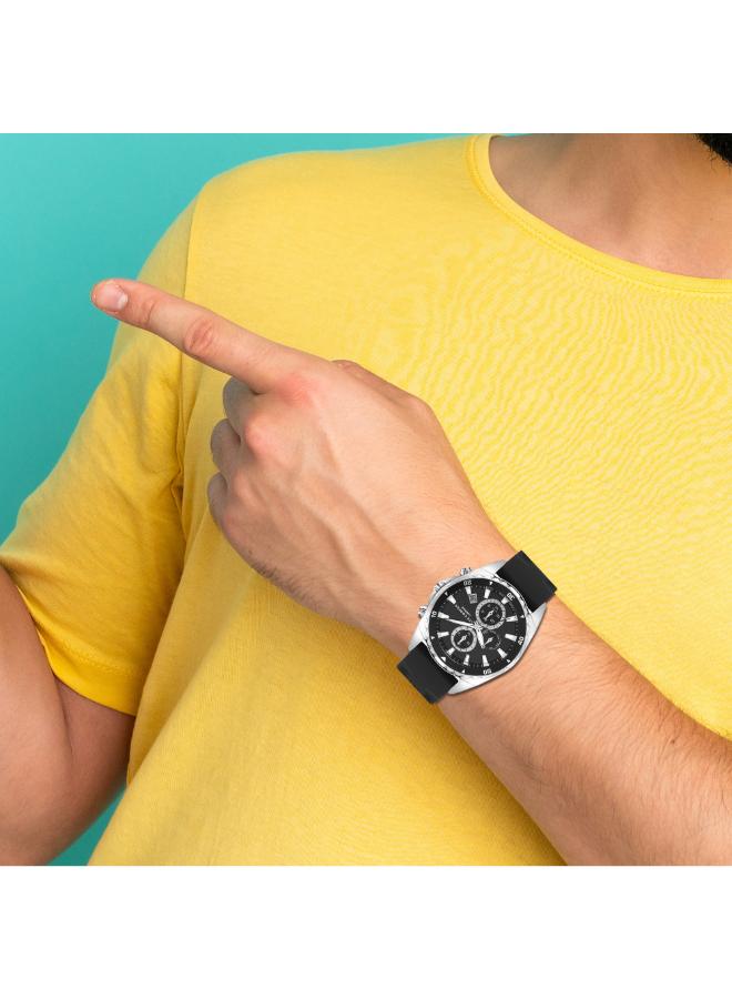 لي كوبر ساعة رجالية متعددة الوظائف من السيليكون ٤٤ مم - Image 5