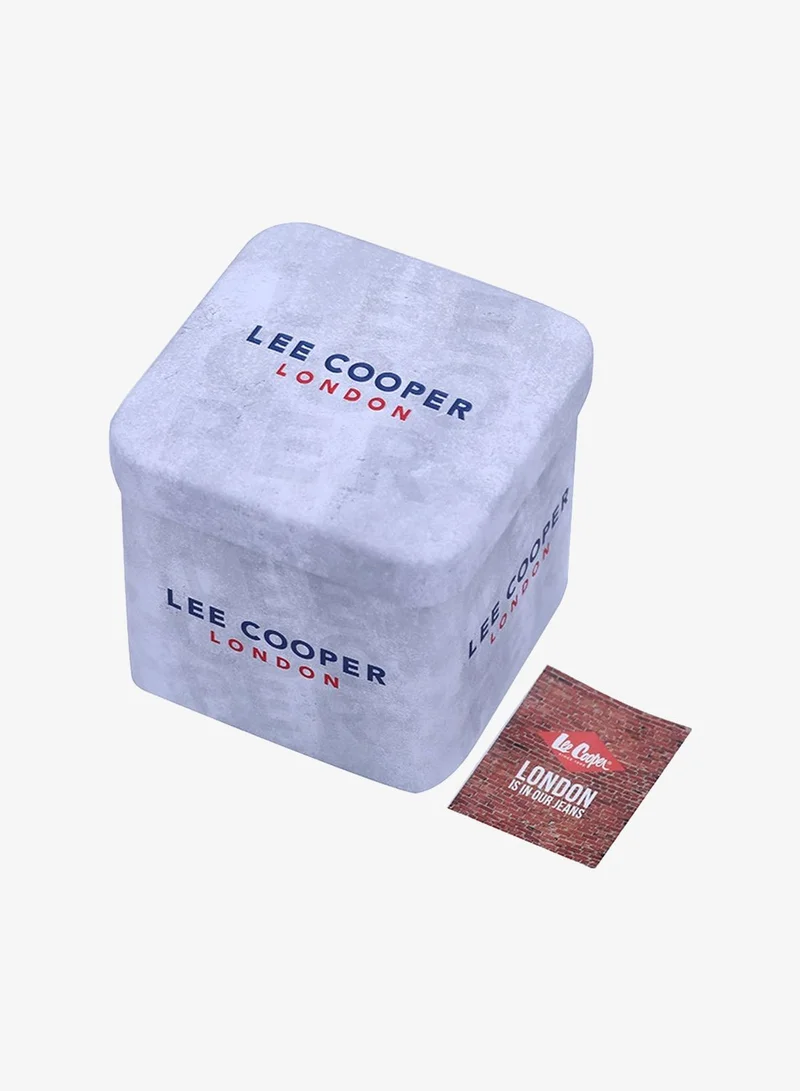 Lee Cooper Black Men's Silicone Multi Function Watch LC07527.351 - 44 mm for Men | Best Price UAE