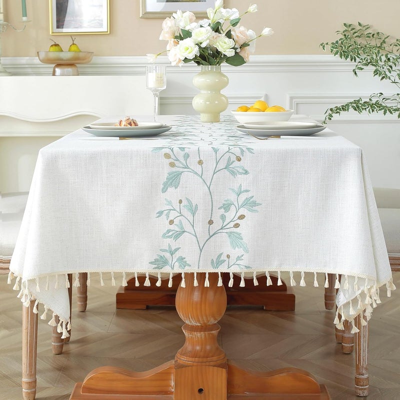 Laolitou Cotton Linen Waterproof Tablecloth - Image 1