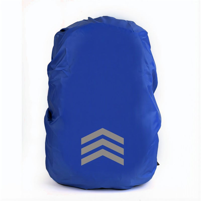 Backpack Rain Cover for Kids Students Cycling Commute Reflective 8-17L Black - Image 1