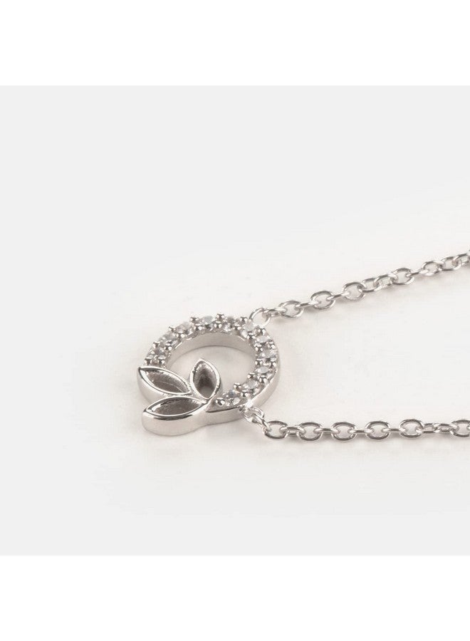 Shaya By Caratlane Hall Of Fame Pendant Necklace In 925 Silver For Womens - Image 5