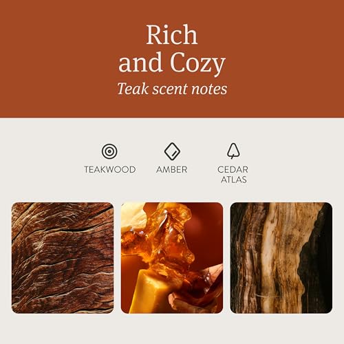 Drift Car Air Freshener - Wood Air Freshener - Car Odor Eliminator - Teak Scent Starter Kit - Image 3