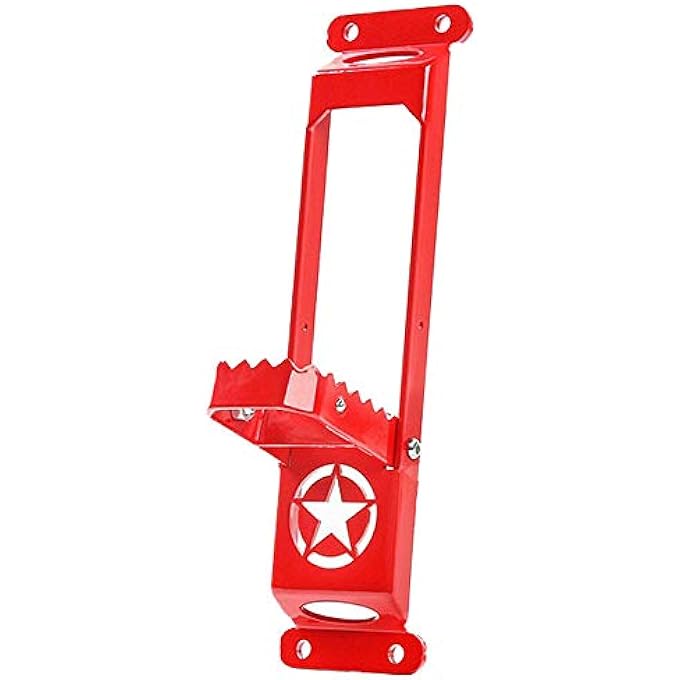 Non-Slip Door Hinge Pedal Folding Stepping Ladder Doorstep Fits for Wrangler JL 07-18,car styling - Image 4