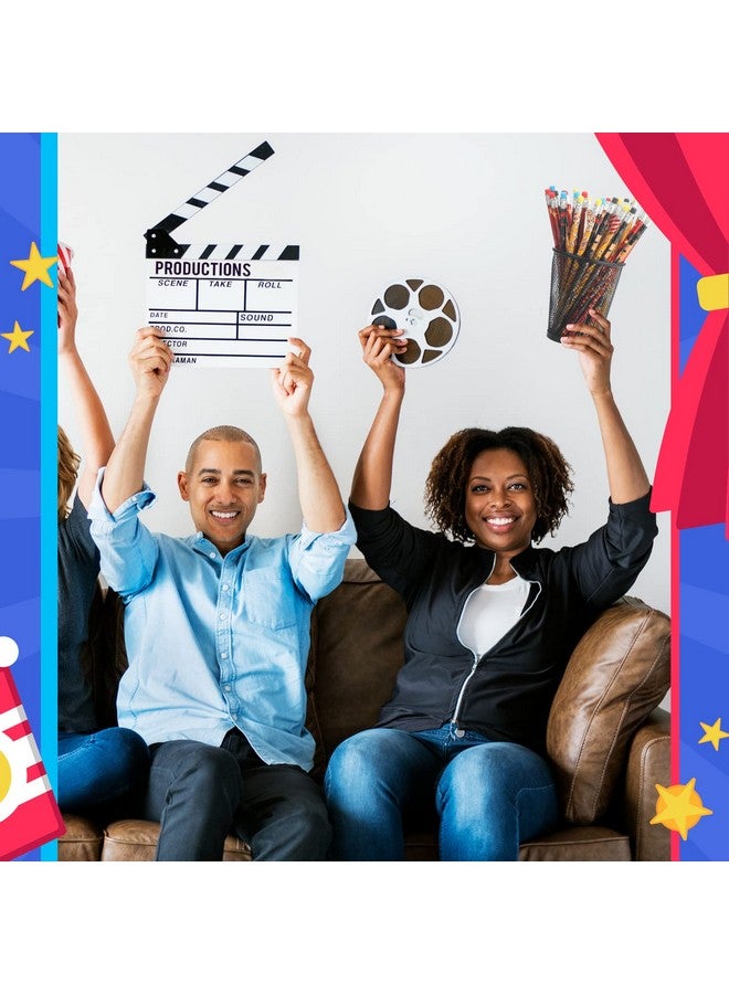 شير 36 قطعة من أقلام الرصاص ليلة الفيلم مع ممحاة أقلام الرصاص للعطلات بكميات كبيرة هدايا حفلات ليلة الفيلم للأطفال جائزة الكرنفال للطلاب هدايا الفصل هدايا عيد الميلاد هدايا الحفلات 4 أنماط - Image 3