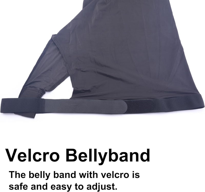 Leberna Lycra Stretch Horse Hood with Zip Storage burden minimized build - Image 2