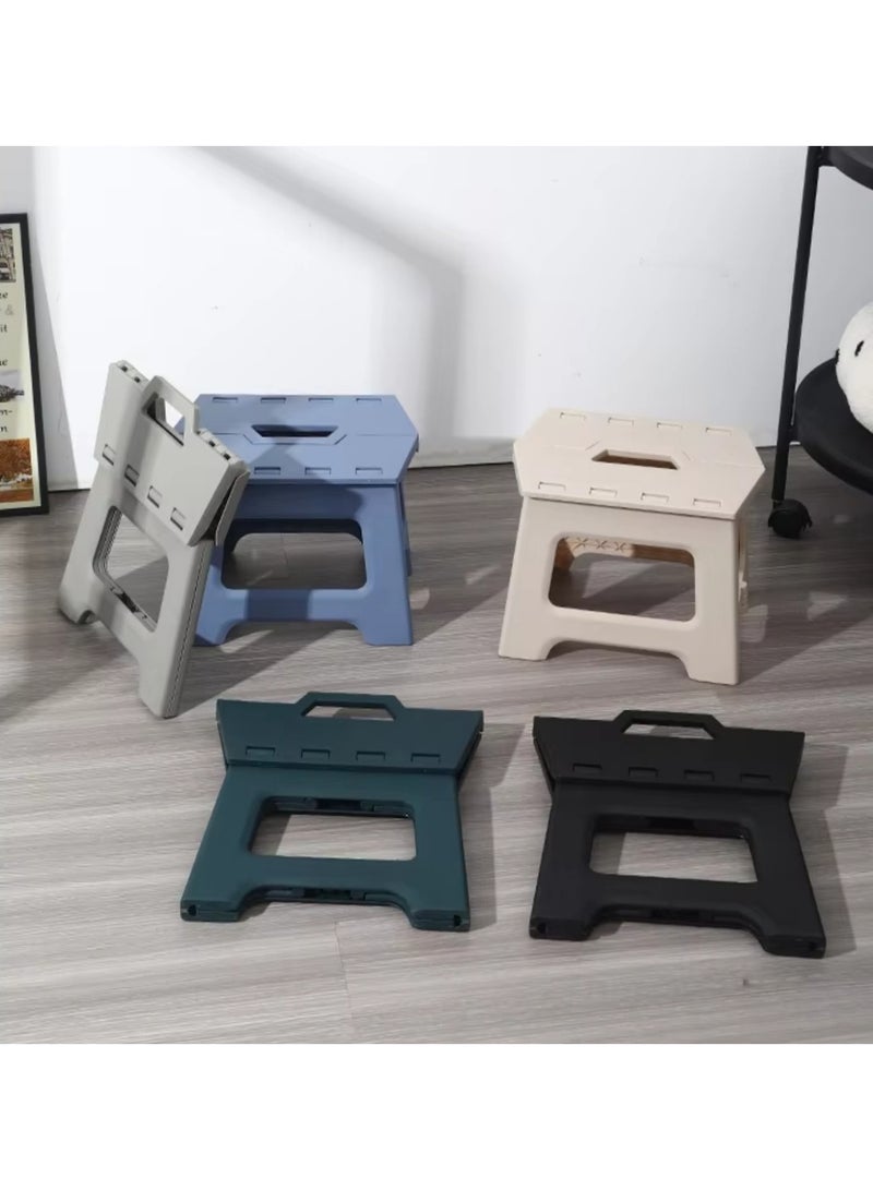Valiant Glow Children's Folding Step Stool — Compact, Foldable Camping Chair — Portable, Multi-functional Seat with Carry Handle — Suitable for Indoor and Outdoor Use. - Image 3
