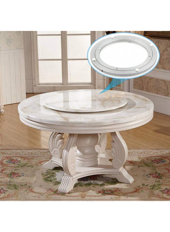 Dailydanny Aluminum Heavy Duty Lazy Susan Rotating Turntable Bearing Swivel Plate Hardware for Dining-Table (16 inch) - Image 3
