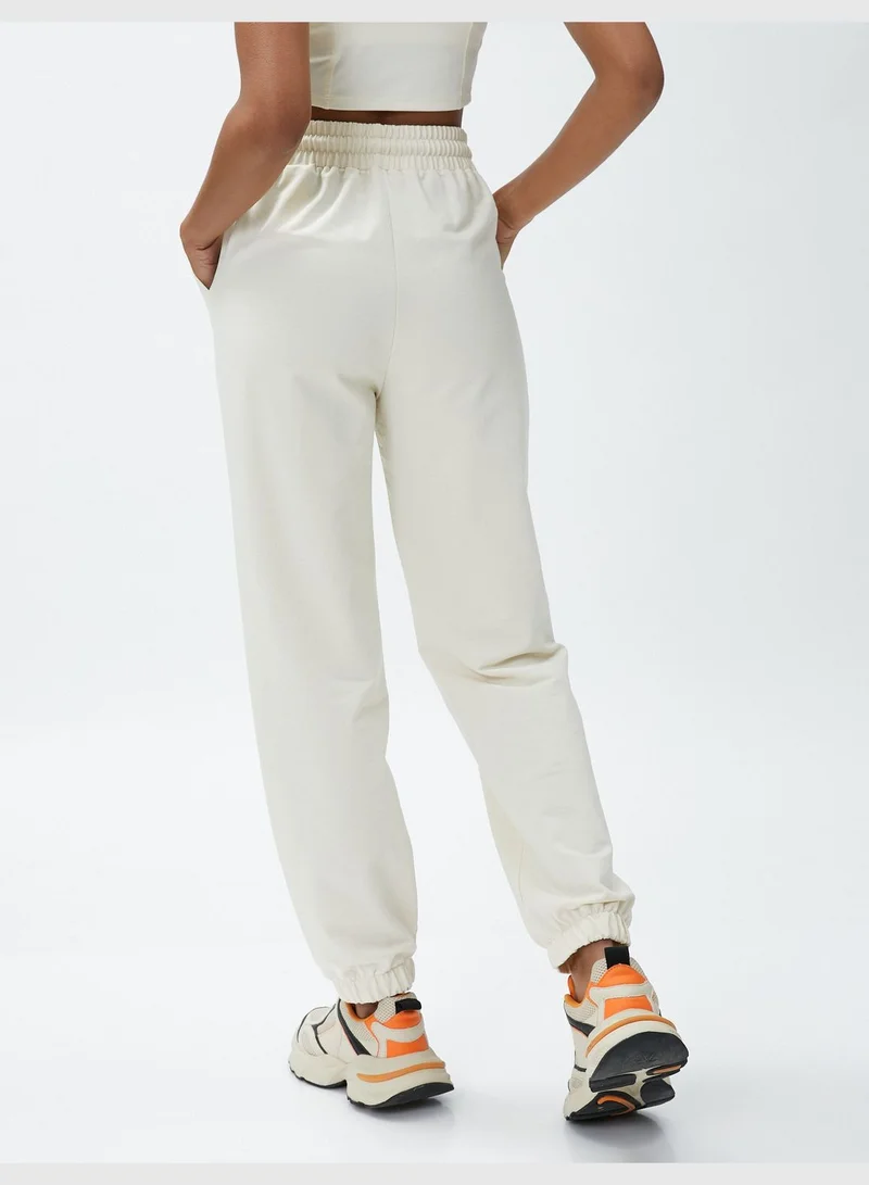 KOTON Drawstring Jogger Sweatbottom