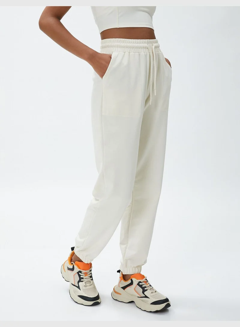 KOTON Drawstring Jogger Sweatbottom