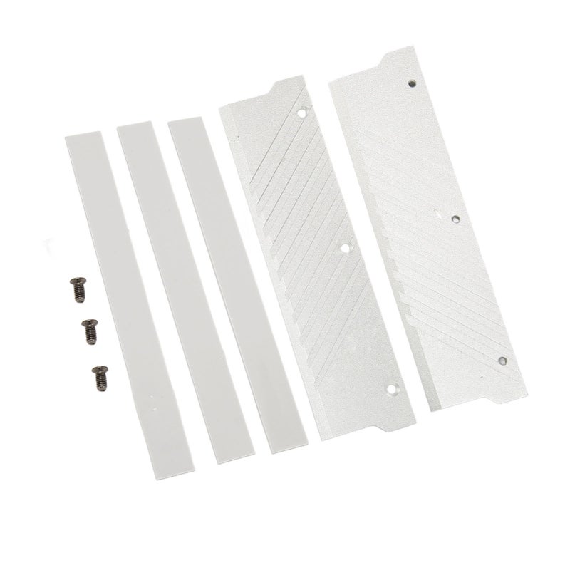 Memory RAM Heat Sink MEO PMOAB G Aluminum Alloy Memory RAM Cooler DDR5 Heatsink for Computer Water Cooling System Black - Image 2