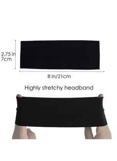 6 Pcs Black Headbands For Women Hair Cotton Headband Nonslip Stretchy Elastic Head Wrap Holder Hair Accessories - pzsku/Z7E4818FE43859BAAEE52Z/45/_/1721025023/c7adeaa4-5f5b-44b2-a980-9d13c6e73504