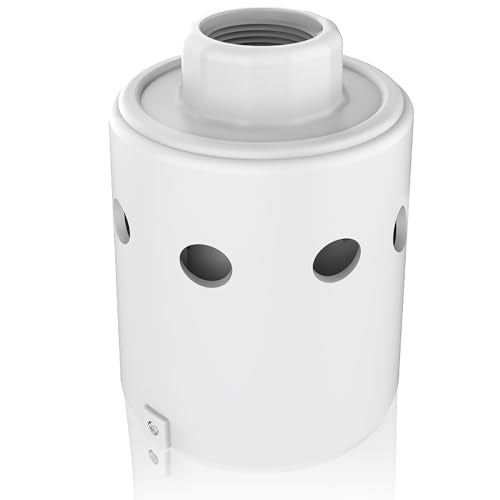 Moestoont Float Valve For Water Tank Designed for Water Level Control, Auto Filling&Shut Off, Durable Nylon Resin Water Trough Float Valve for Livestock tank,Fish Pond,Fountains etc. White 1pc - Image 1