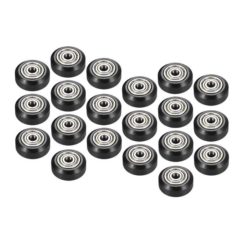 20pcs Plastic Large Model Passive Round Wheel Pulley with Bearing Gear Wheel for CNC i3 3D Printer - Image 5