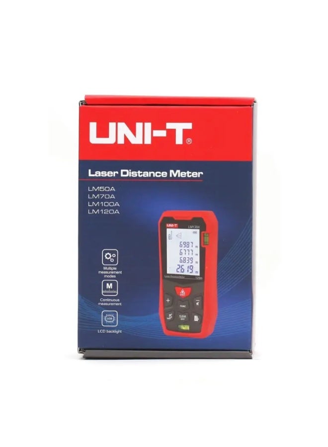 UNI-T Uni T Digital Laser Distance Meter LM 120A, 120m - Image 2